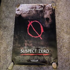 Suspect Zero Original 27 X 40 Theatrical Movie Poster